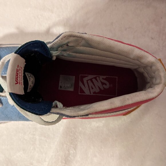 Classic Vans SK 8-HI Colorblock Skateboard Shoes Size 7.5 - Picture 11 of 12